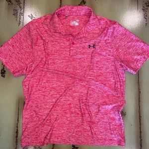 Men’s Under Armour golf shirt size LG
